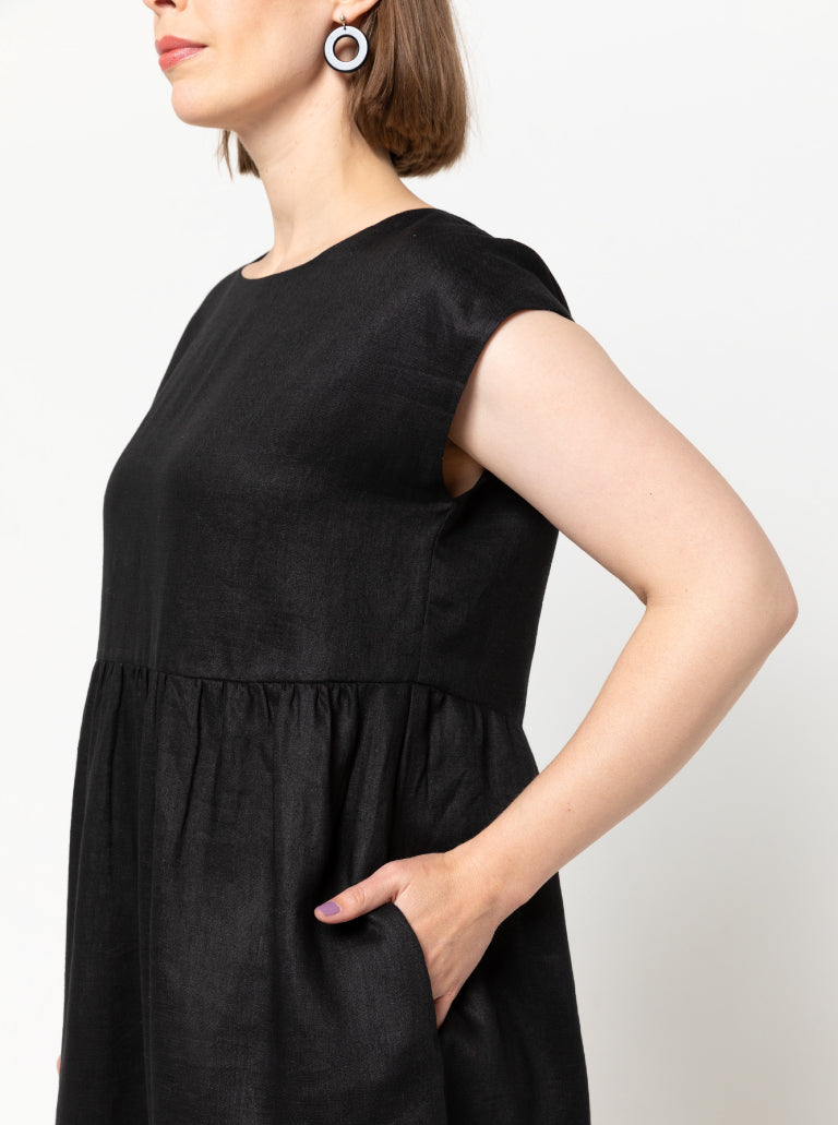 Montana Midi Dress Sizes 18-30 - Style Arc