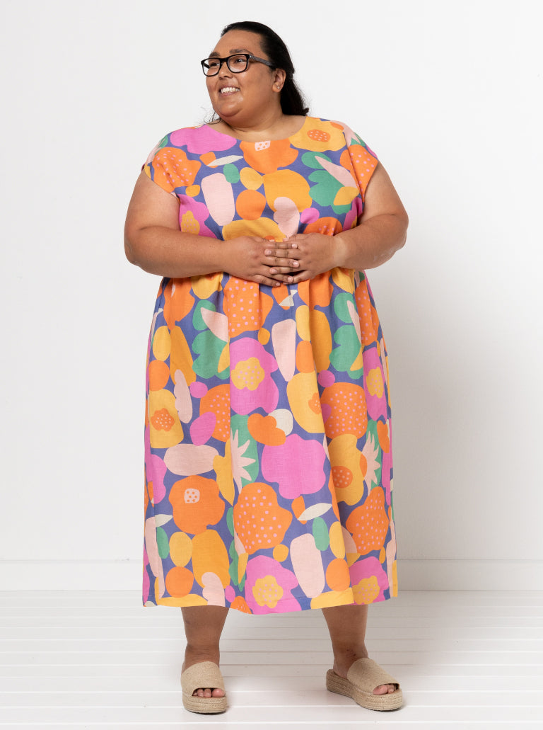 Montana Midi Dress Sizes 18-30 - Style Arc