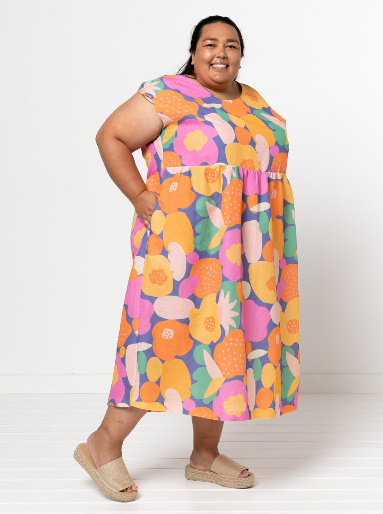 Montana Midi Dress Sizes 18-30 - Style Arc