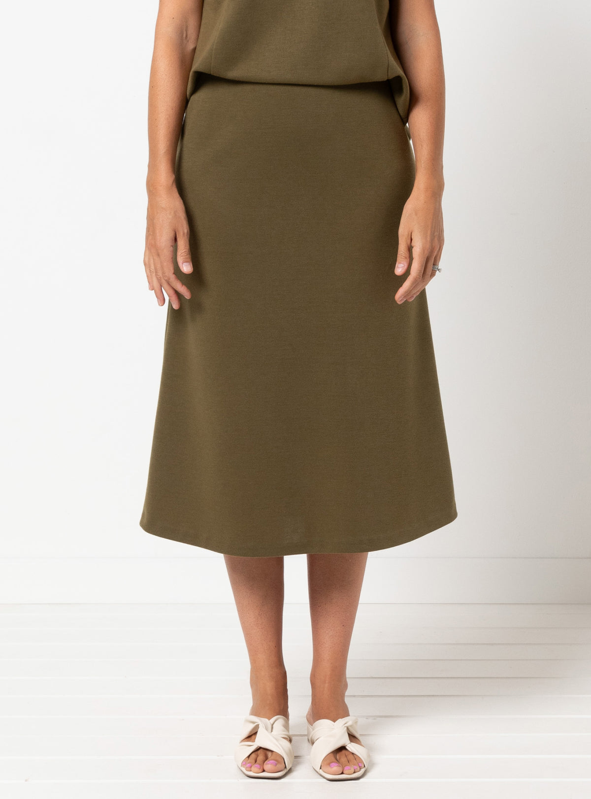 Northcote Knit Skirt Sizes 18-30 - Style Arc