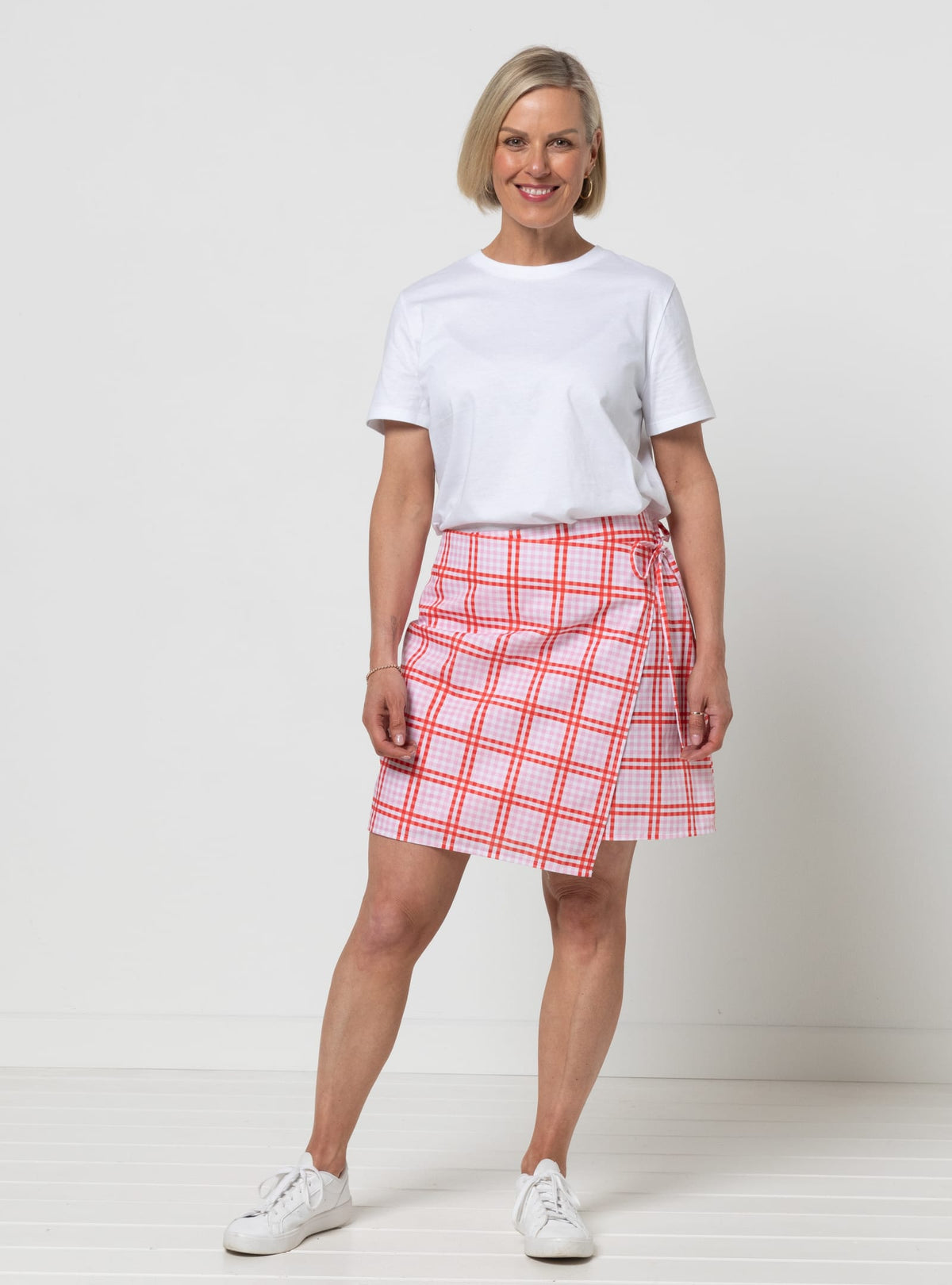 Octavia Woven Wrap Skirt Sizes 18-30 - Style Arc