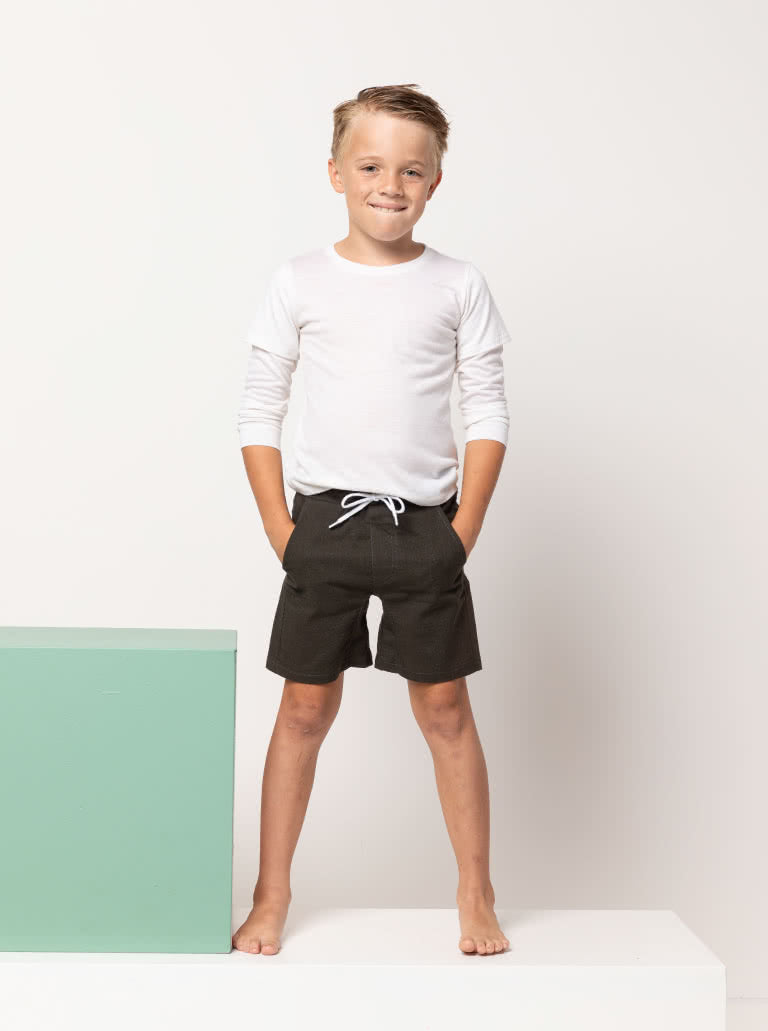 Oscar Kid's Shorts - Style Arc