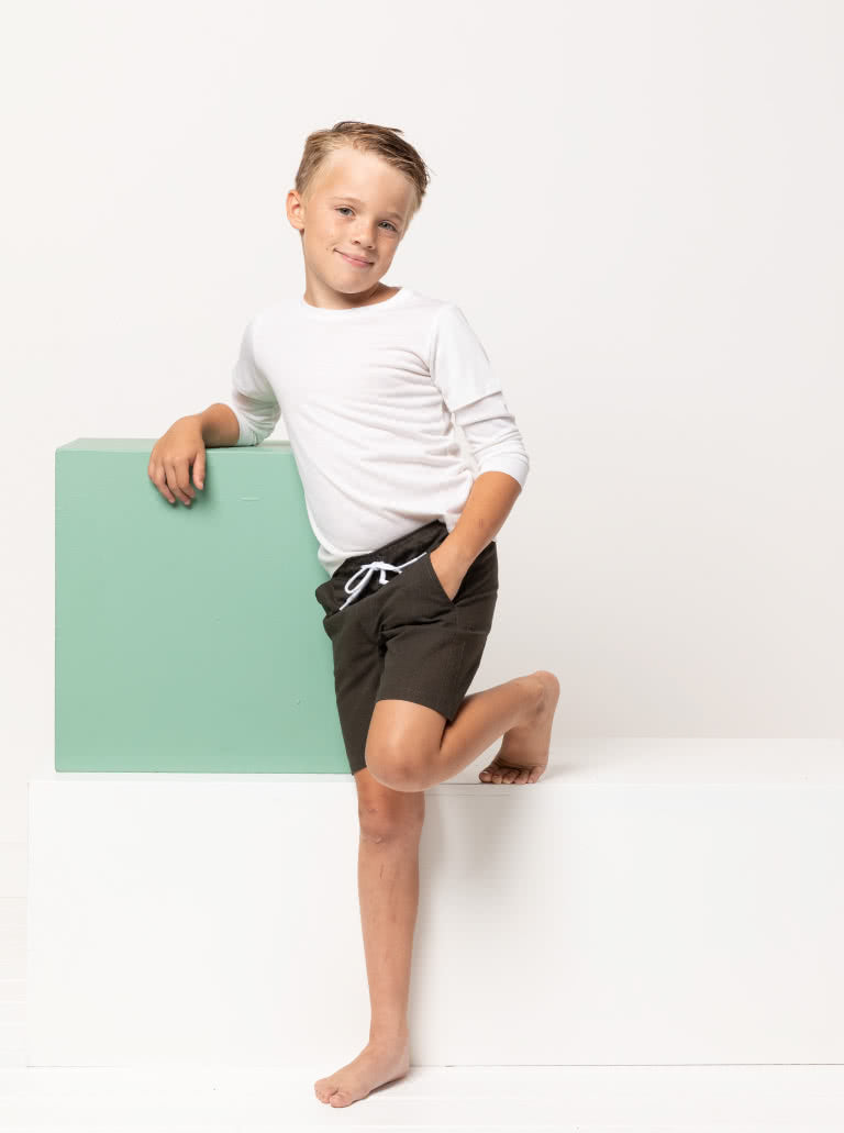 Oscar Kid's Shorts - Style Arc