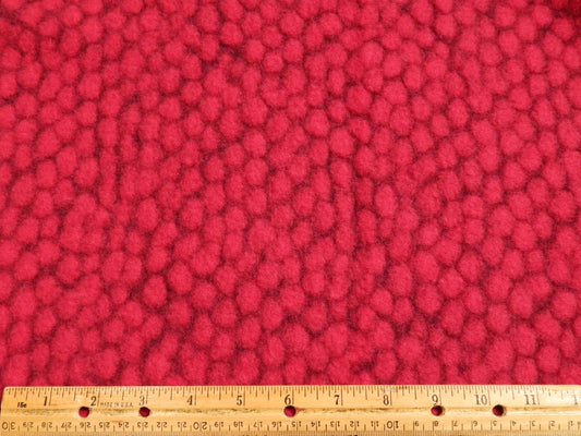 boiled pink wool fabric