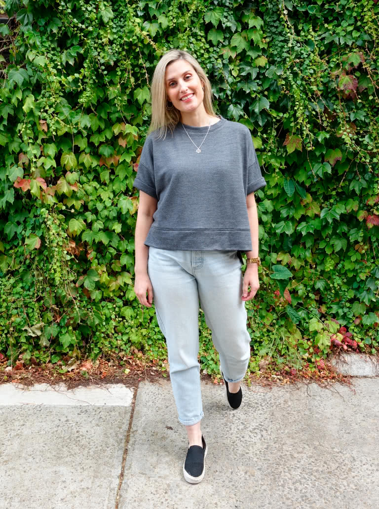 Portsea Luxe Sweatshirt Sizes 18-30 - Style Arc