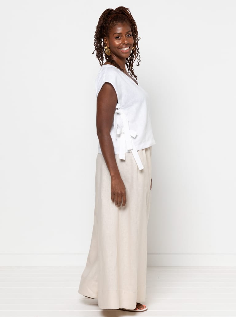 Rumi Woven Top Sizes 18-30 - Style Arc