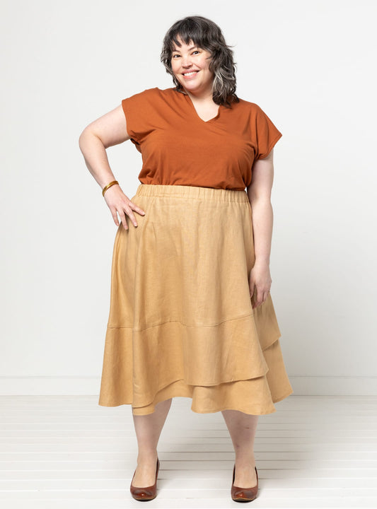 Sorrento Skirt Sizes 18-30 - Style Arc