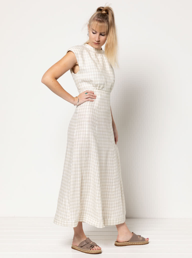 Trinnie Woven Dress Sizes 18-30 - Style Arc