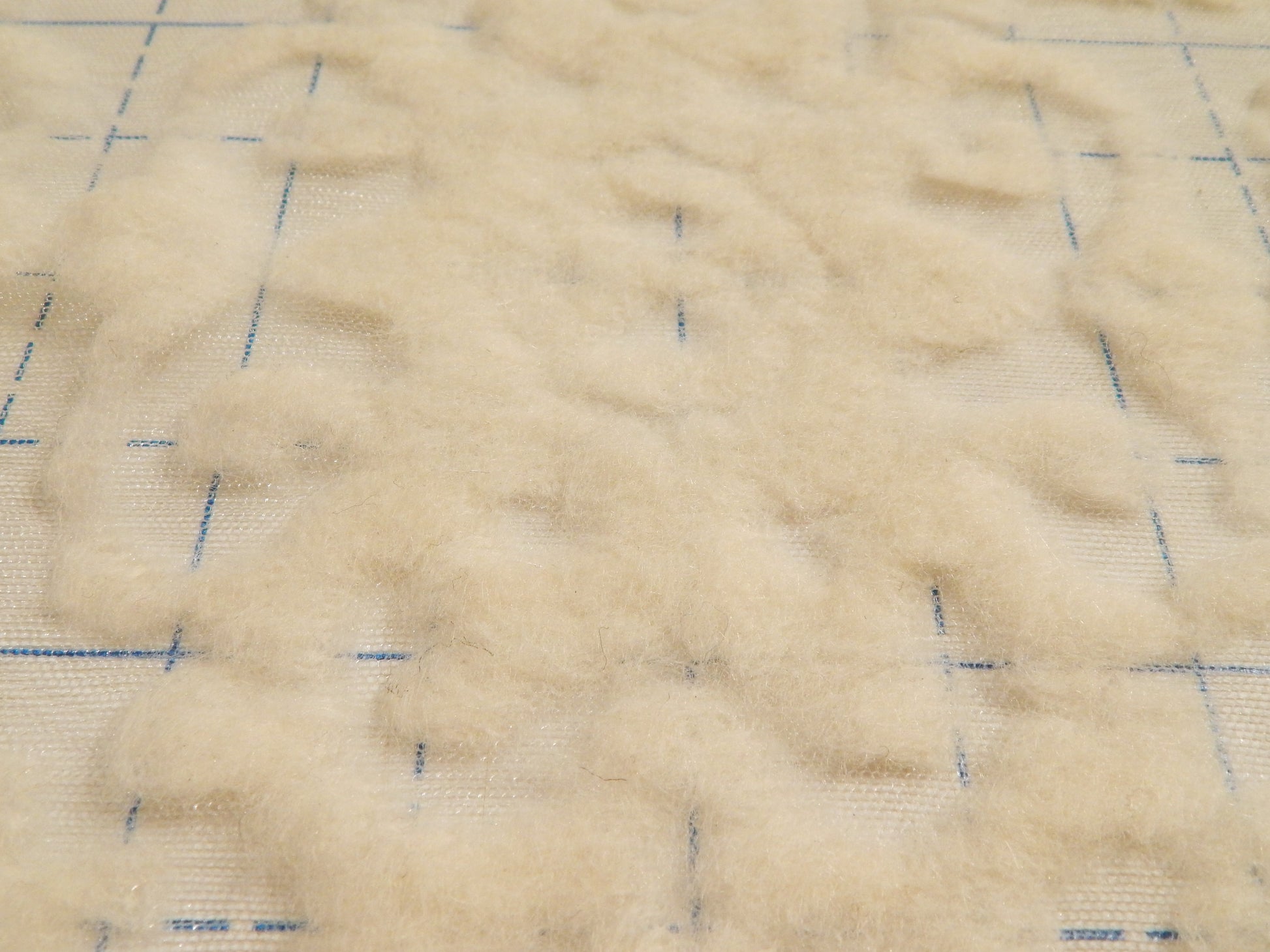 tufted wool lace fabric