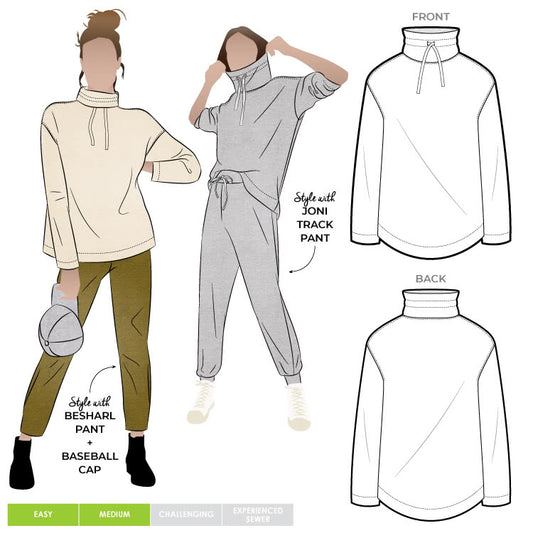 Verity Knit Top Sizes 18-30 - Style Arc