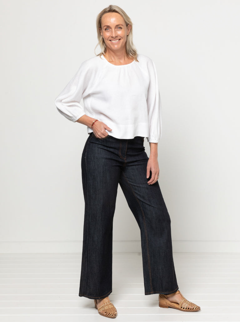 Verona Woven Top Sizes 4-16 - Style Arc