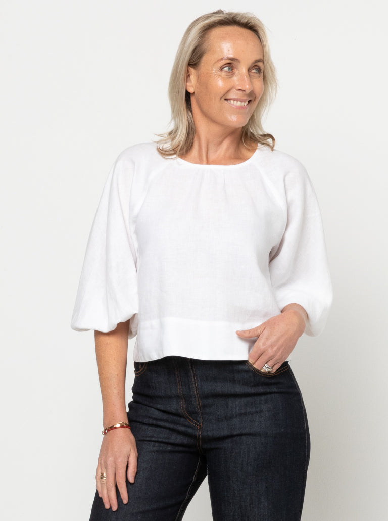 Verona Woven Top Sizes 4-16 - Style Arc