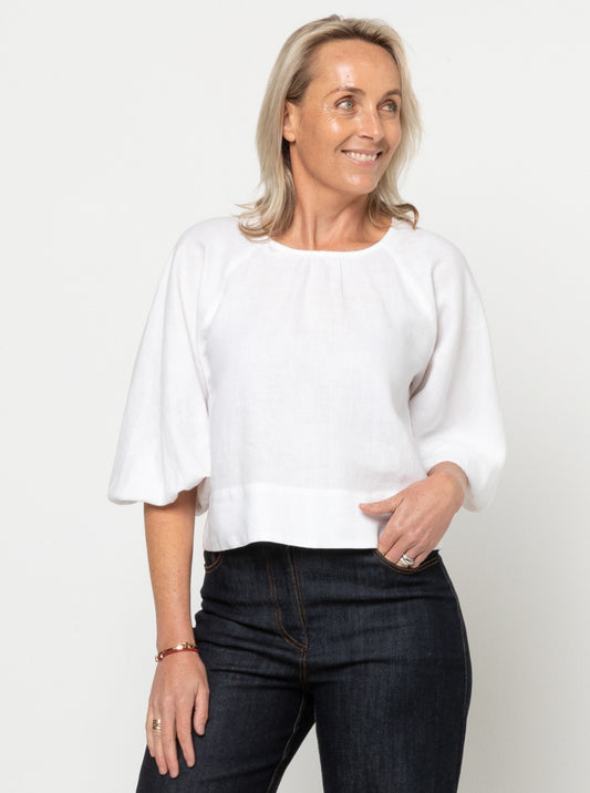 Verona Woven Top Sizes 18-30 - Style Arc