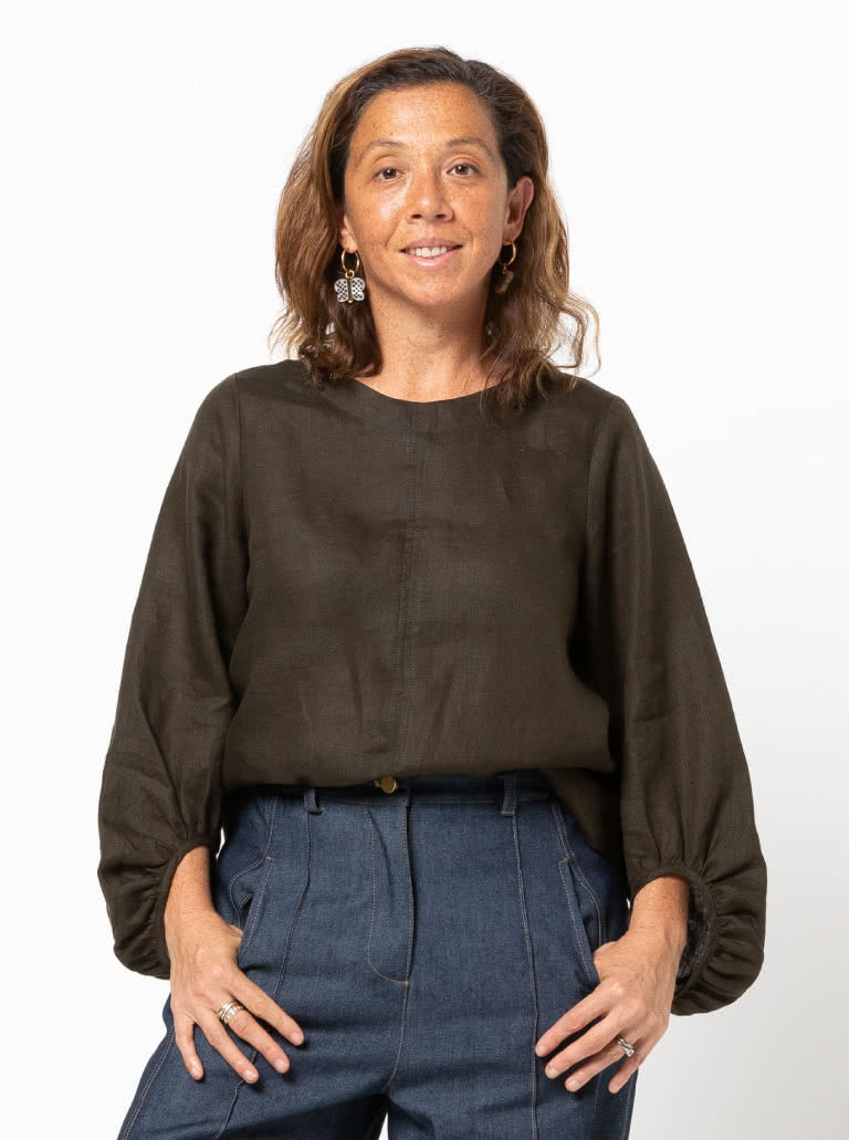 Zalia Woven Top and Dress Sizes 4-16 - Style Arc