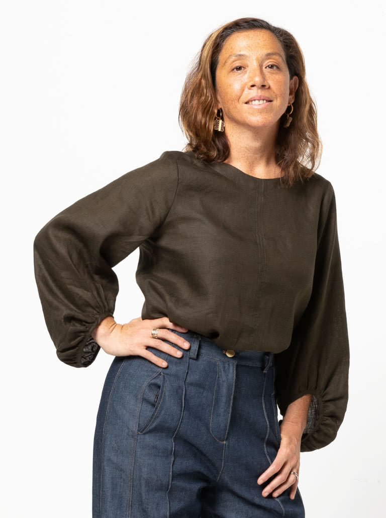 Zalia Woven Top and Dress Sizes 4-16 - Style Arc