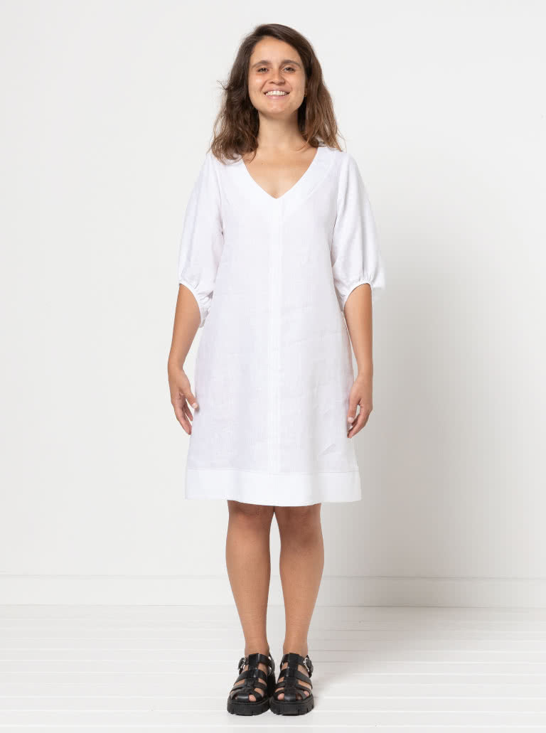 Zalia Woven Top and Dress Sizes 4-16 - Style Arc